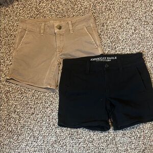 American Eagle midi cotton shorts. Size 0